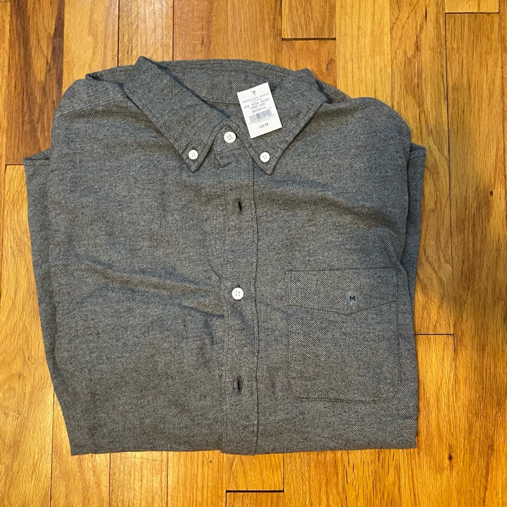 American Eagle Flannel Button Down - image 1